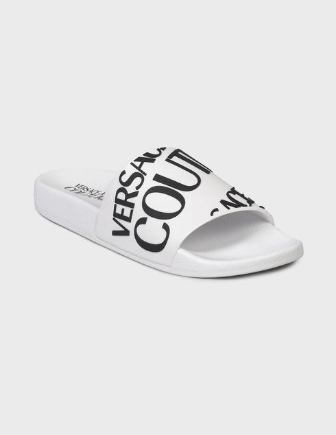 белые Шлепанцы Versace Jeans Couture 72VA3SQ1-003