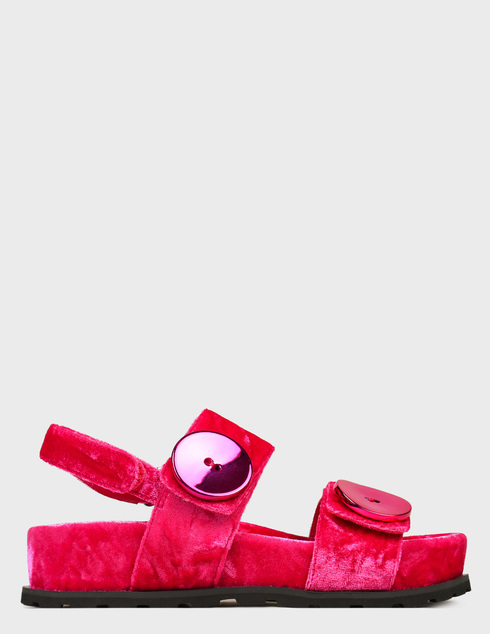 женские розовые текстильные Сандалии Jeannot NJ-513_pink - фото-5