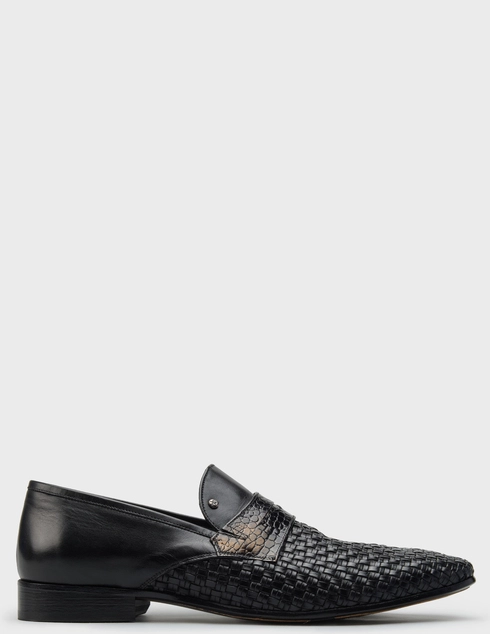 мужские черные кожаные Туфли Mario Bruni 62851_black - фото-5