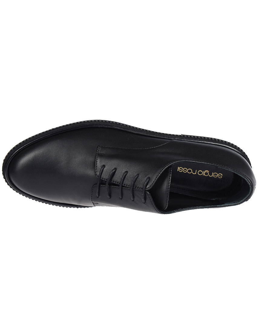 черные женские Дерби Sergio Rossi S76510_black 9350 грн