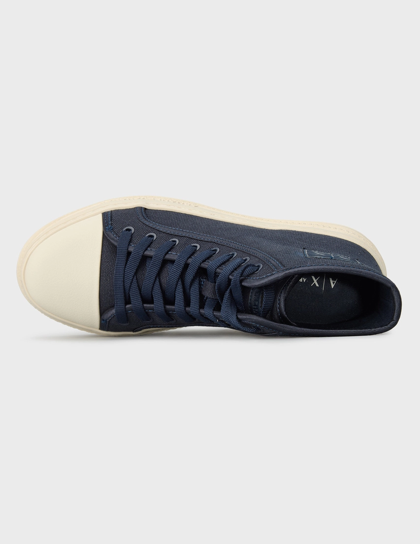 Кеды Armani Exchange XW001169AF14599-MB005_blue_228277 (Темно