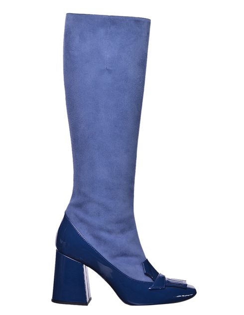женские голубые Сапоги Giorgio Fabiani 1089-blue - фото-2