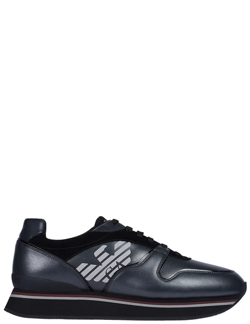 женские серые Кроссовки Emporio Armani X3X046XM063-A083 - фото-2