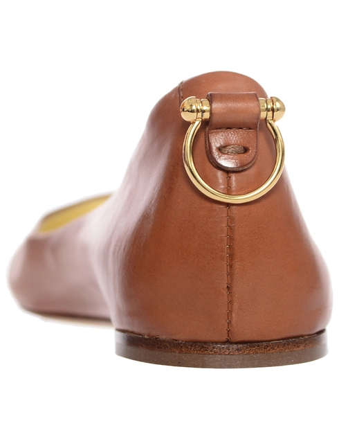 коричневые Балетки Ines de la Fressange G2619_brown