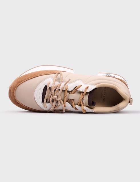 бежевые женские Кроссовки Weekend Max Mara AZAMBRA-beige 10197 грн