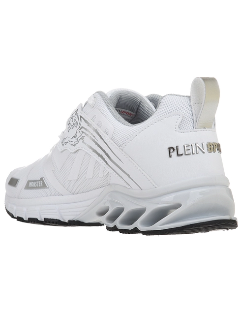 женские белые Кроссовки Plein Sport 812-R_white - фото-2