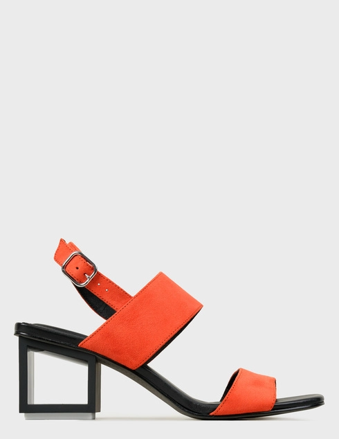 женские оранжевые Босоножки What For SS20WF205 - фото-2