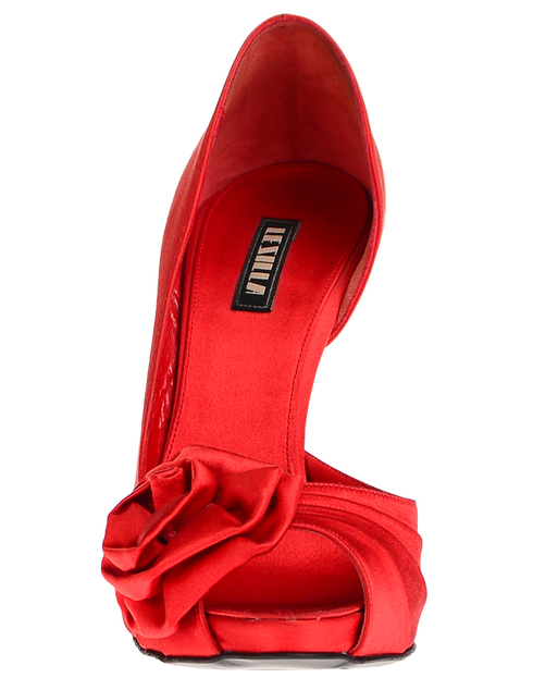 женские красные текстильные Туфли Le Silla 130070_red - фото-5