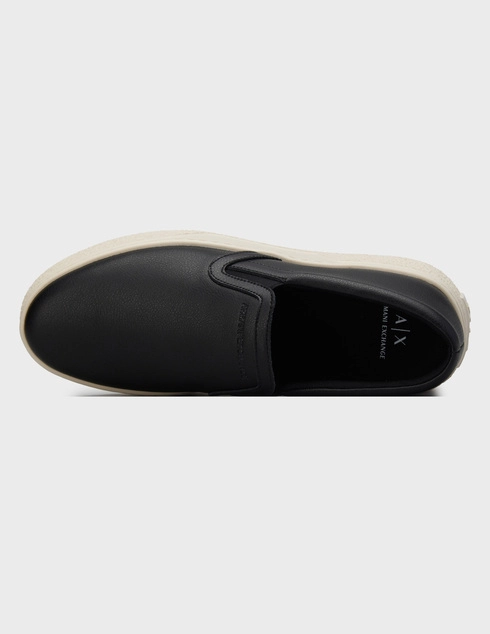 черные мужские Слипоны Armani Exchange XUY012XV799-00002_black 10475 грн