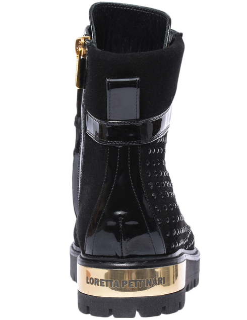 черные Ботинки Loretta Pettinari AGR-11088_black