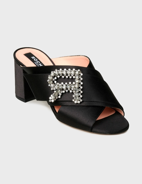 черные Мюли Rochas RO30061-07025-black