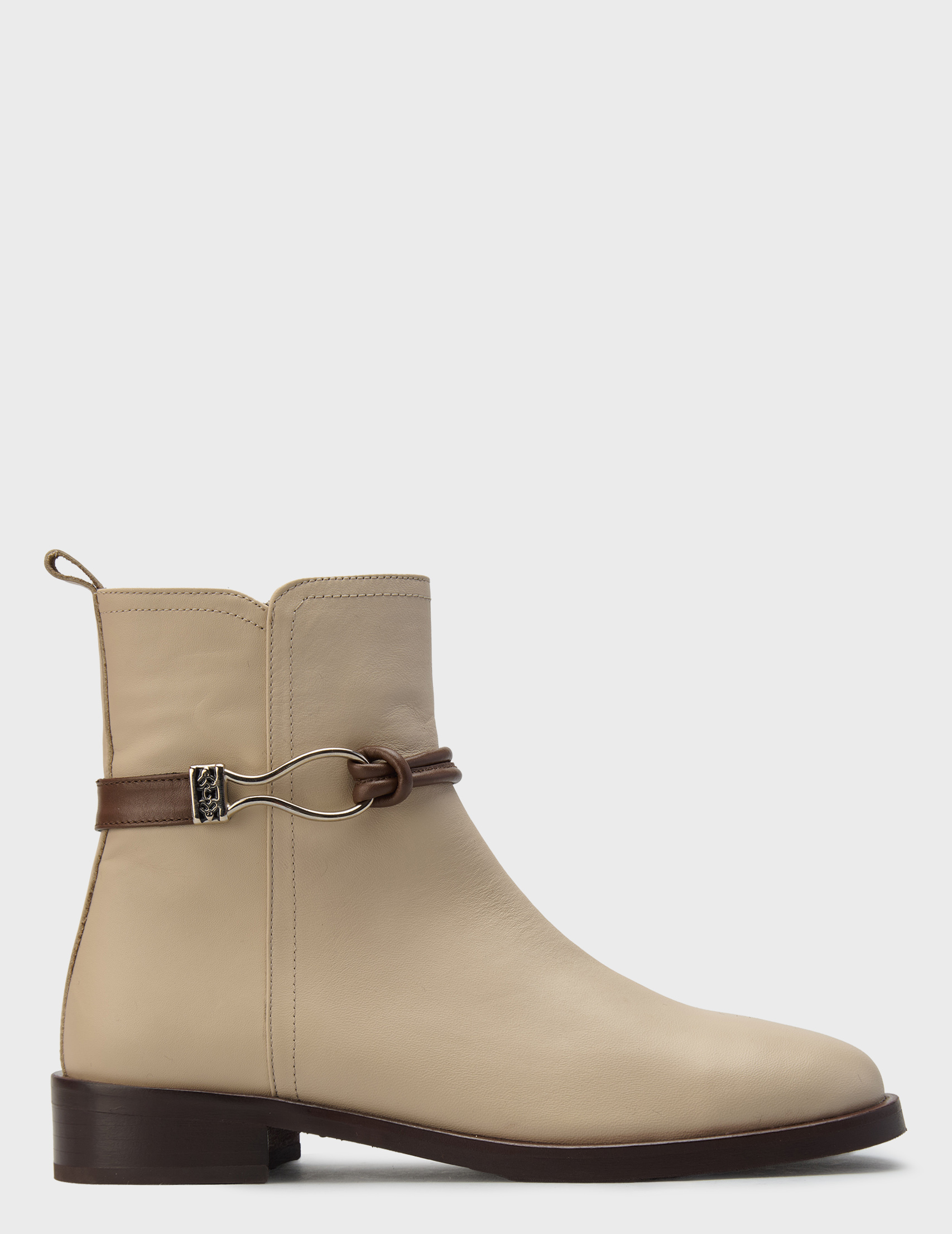 

Ботильоны, Бежевый