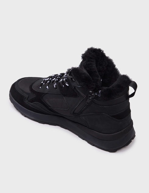 мужские черные Кроссовки Bikkembergs 32211-black - фото-2