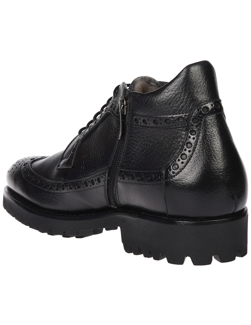 мужские черные Ботинки Mario Bruni 11734_black - фото-2