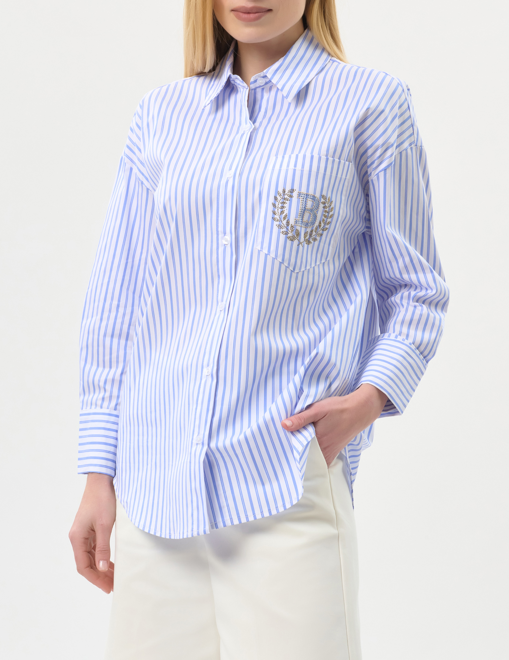 

Рубашка, Голубой