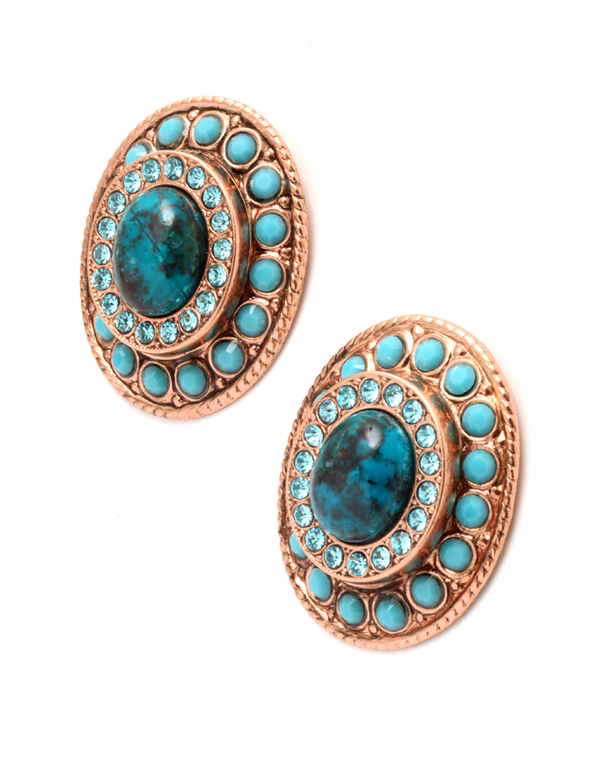 

Серьги, Бирюза