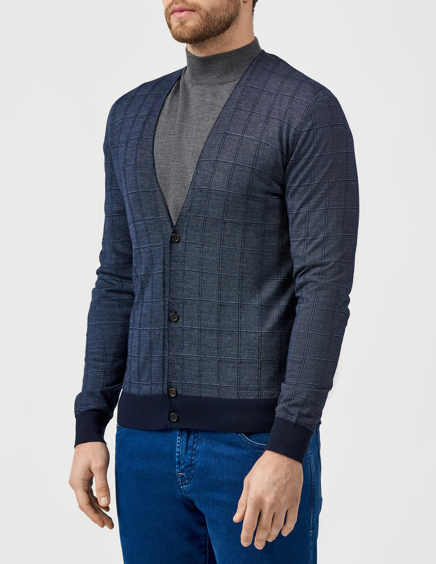 Brioni Br-UMCK0L-P8K25-4147-blue фото-2