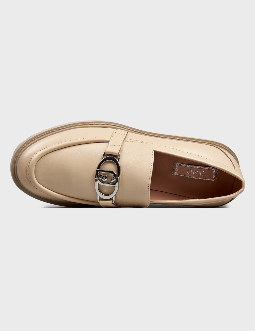 бежевые женские Лоферы Liu Jo SA-4001_beige 6757 грн