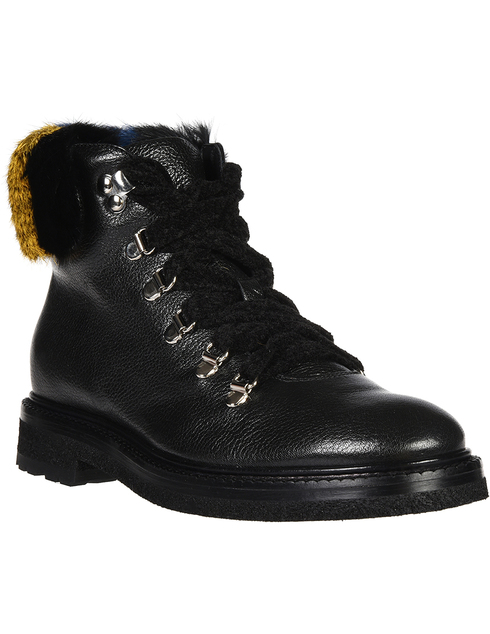 черные Ботинки Camerlengo 14815_black