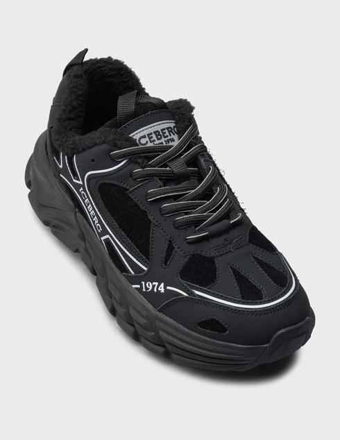 черные Кроссовки Iceberg 1706-K-R-3_black