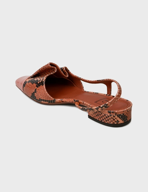 женские коричневые Босоножки L'Autre Chose LC-SS20-LDL013-20CP2927G567-brown - фото-2