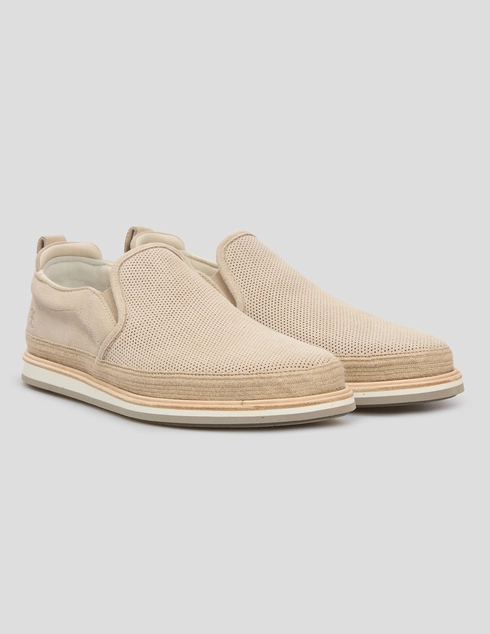 бежевые Слипоны Fabi FU1142A-41716_beige