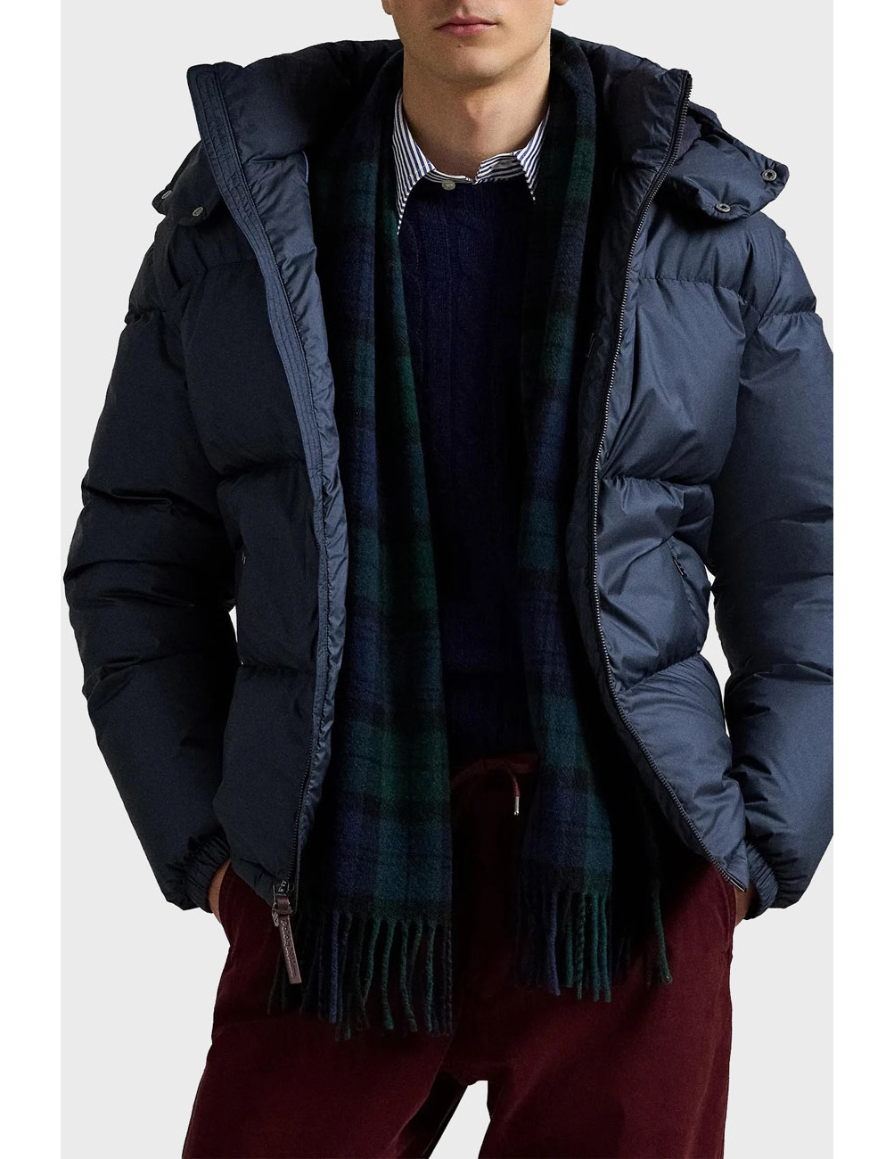 

Пуховик, Синий