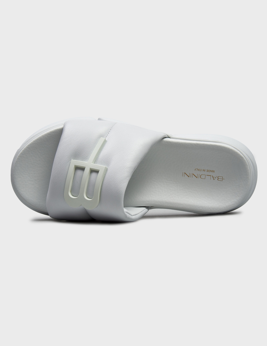 белые женские Шлепанцы Baldinini 902_white 11124 грн