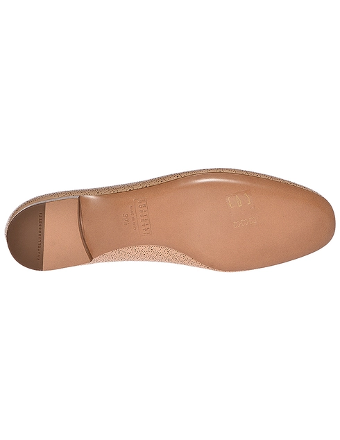 женские бежевые кожаные Балетки Fratelli Rossetti S65811_beige - фото-5