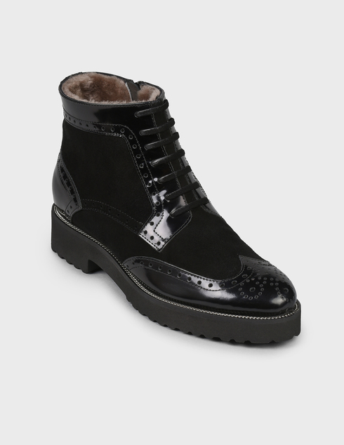 черные Ботинки Luca Grossi 4575-black