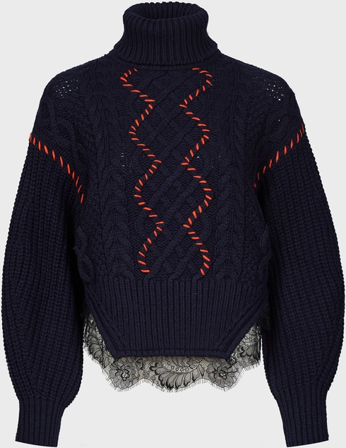 Self-Portrait Self-AW19-SP23-004-blue фото-1