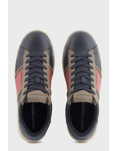 мужские синие Кеды Emporio Armani EMPORIO_ARMANI_11174 - фото-2