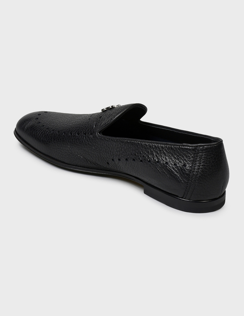 мужские черные Туфли Giampiero Nicola 42907-black - фото-2