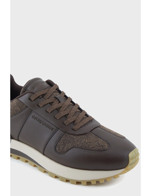 коричневые мужские Кроссовки Emporio Armani EMPORIO_ARMANI_11099 16995 грн