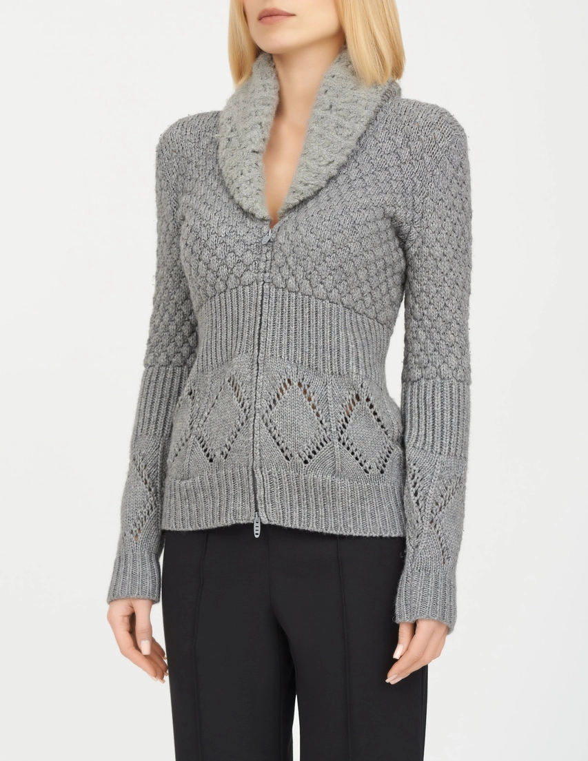 Кофта Ermanno Scervino W1518SD3831-nero_gray_188106 (Сірий) в