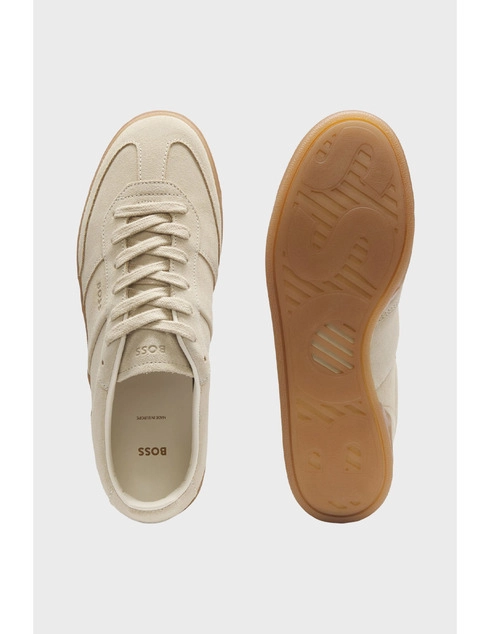 женские бежевые Кеды Boss HUGO_BOSS_10785 - фото-2