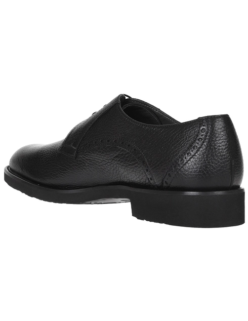 мужские черные Дерби Moreschi AGR-42800_black - фото-2