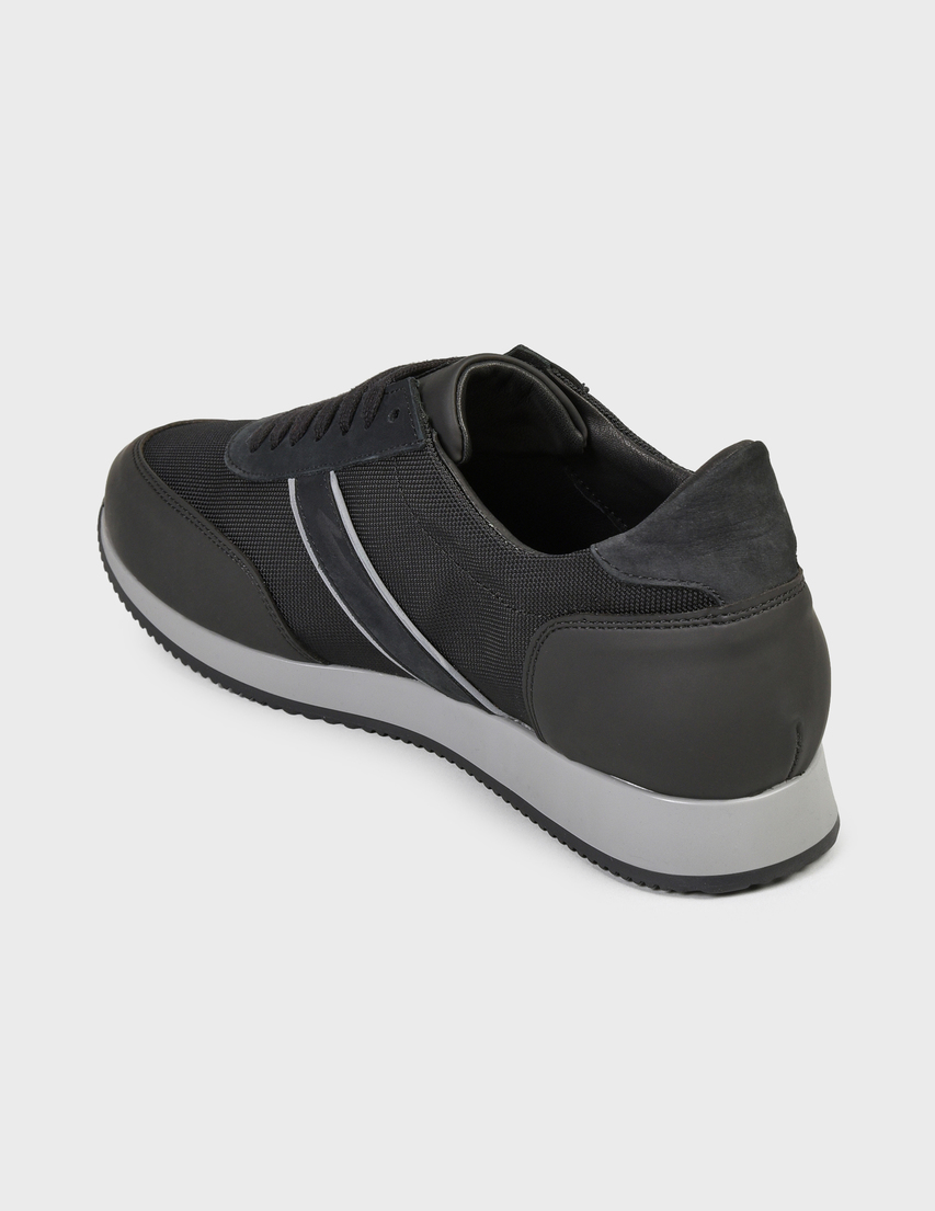 мужские черные Кроссовки Paul&Shark AGR-11318009-011-black - фото-2