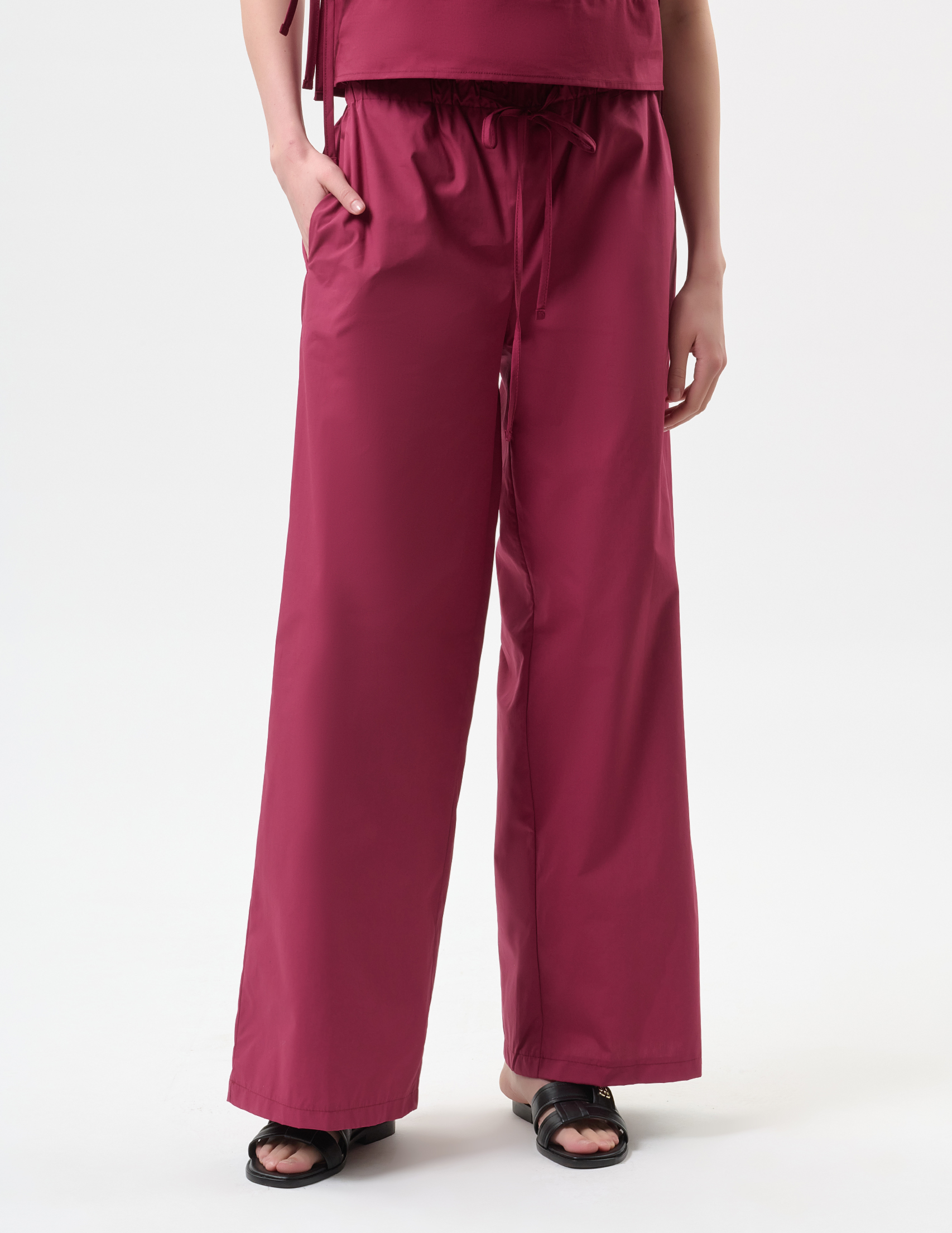 

Брюки, Бордовый