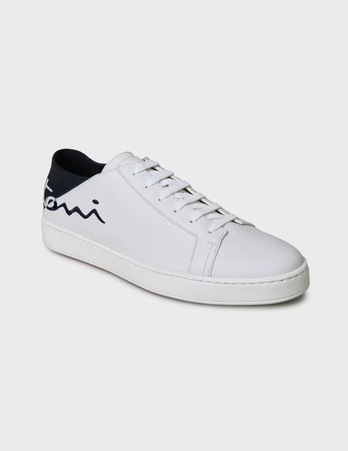 белые Кеды Santoni 21306-white