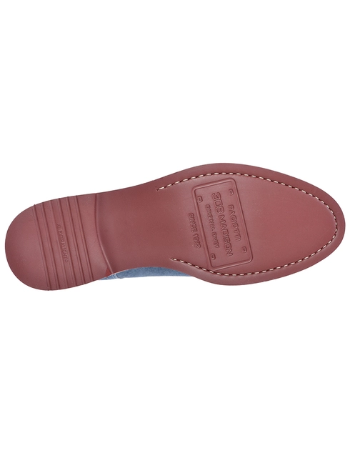 мужские голубые текстильные Дерби Cesare Paciotti 30308_blue - фото-5