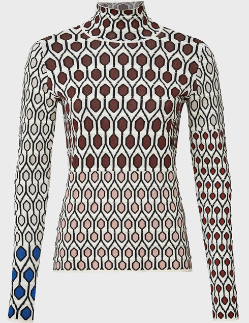 Christian Wijnants CW-AW20-KATYA-4864-BORDEAUX-multi фото-1