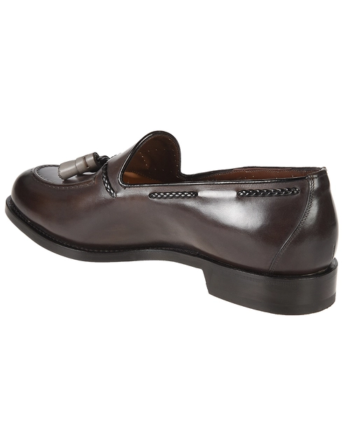 мужские коричневые Лоферы Santoni S12880_brown - фото-2