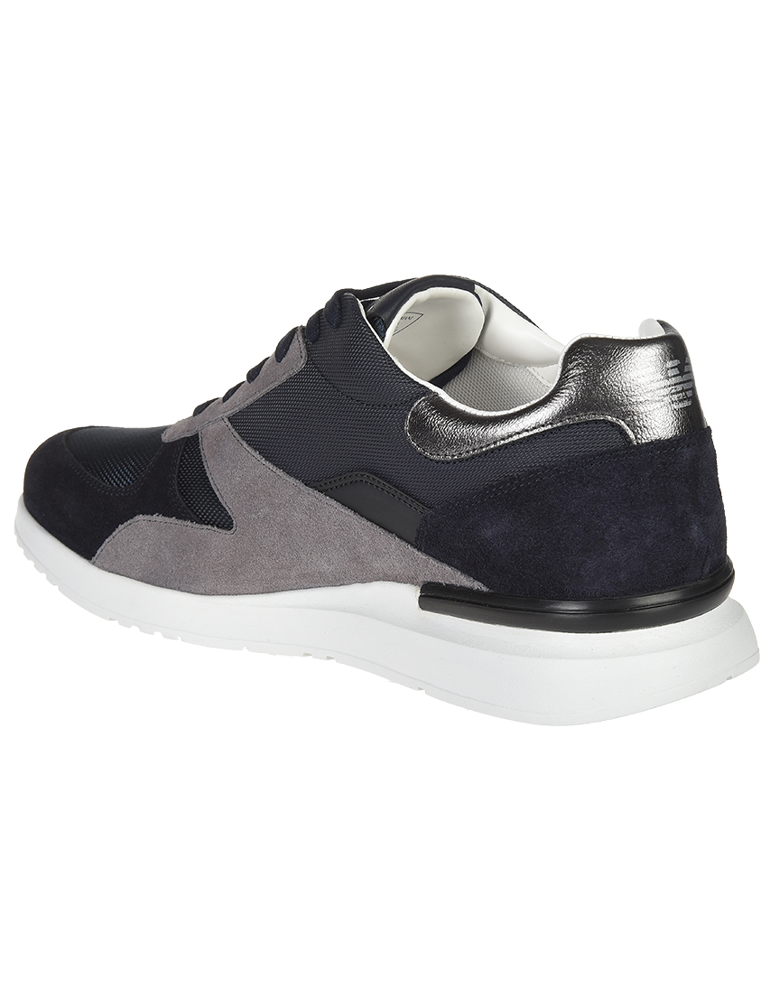 мужские синие Кроссовки Emporio Armani 256-696_blue - фото-2