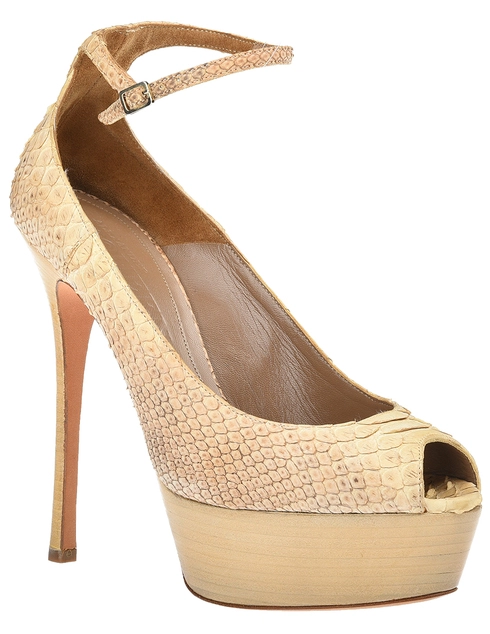 бежевые Босоножки Alexander Mcqueen 3863_beige