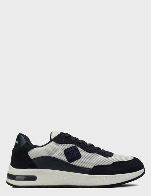 мужские черные текстильные Кроссовки Armani Exchange AGR-XUX240XV910-U387_black - фото-5