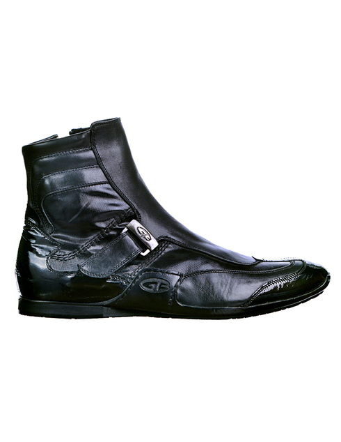 мужские черные Ботинки Gianfranco Butteri 4_black - фото-2