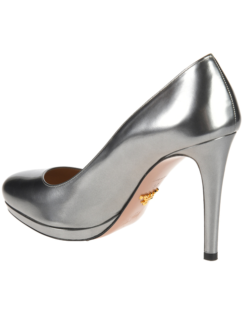 женские серебряные Туфли Prada PR19092_silver - фото-2