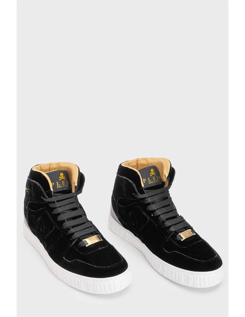 черные Кроссовки Philipp Plein WSC_2526 PTE003N