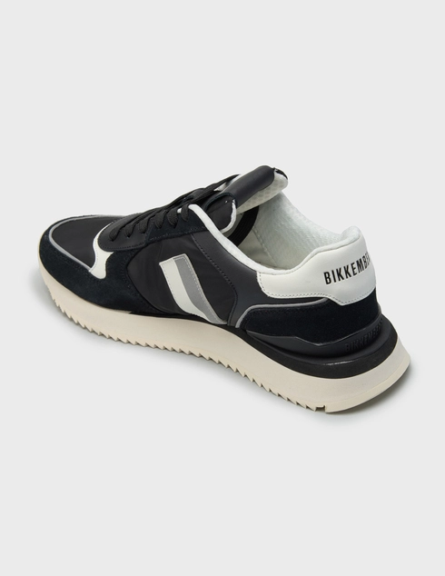 мужские черные Кроссовки Bikkembergs 30504-logo_black - фото-2
